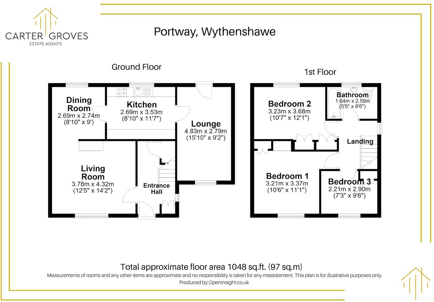 Portway, Manchester, M22 floorplan
