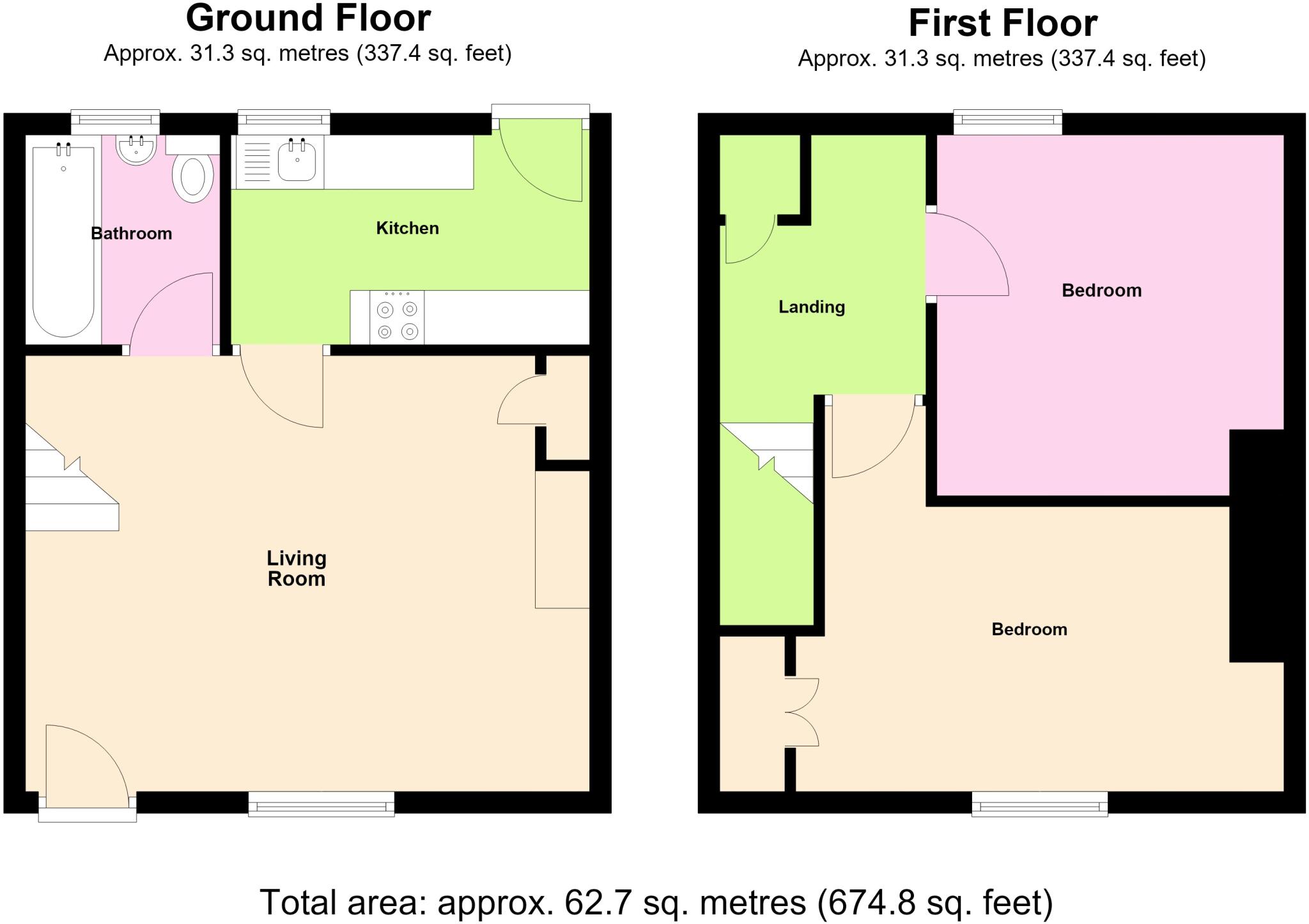 Dene Terrace East, Wylam, Northumberland, NE41 floorplan