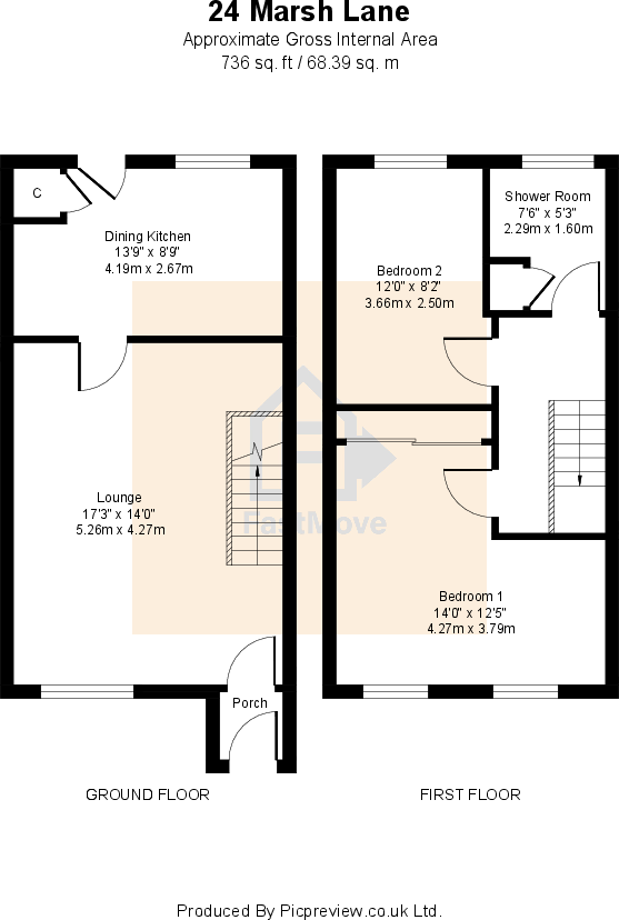 Marsh Lane, Shepley, HD8 8AQ floorplan