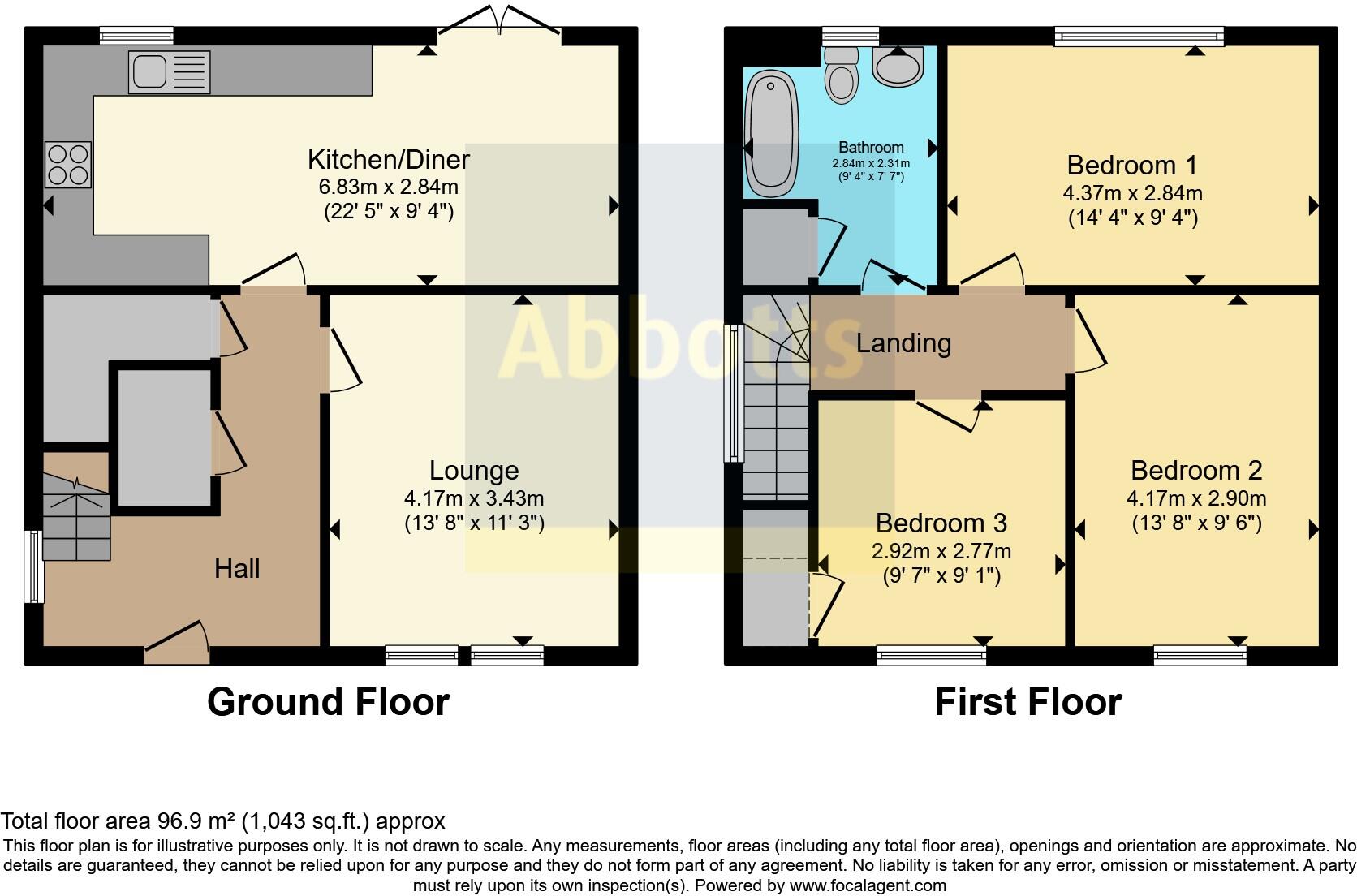 Thieves Bridge Road, Watlington, King's Lynn, Norfolk, PE33 floorplan
