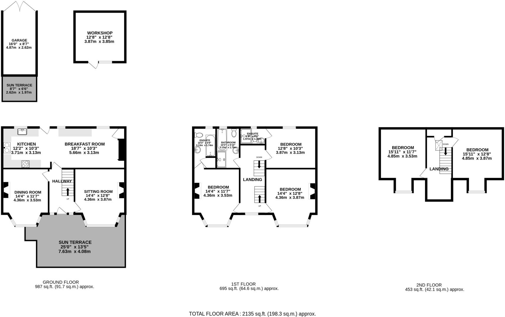 Strand House, Treknow, PL34 floorplan