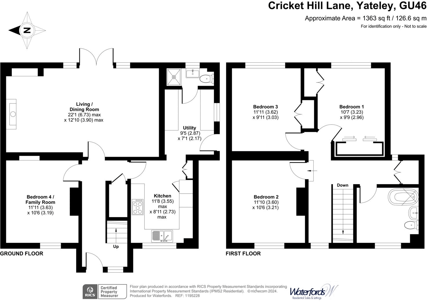 Cricket Hill Lane, Yateley, Hampshire floorplan