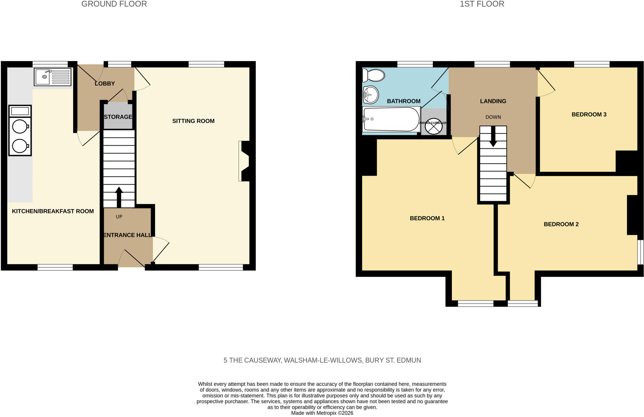 The Causeway, Walsham-le-willows floorplan