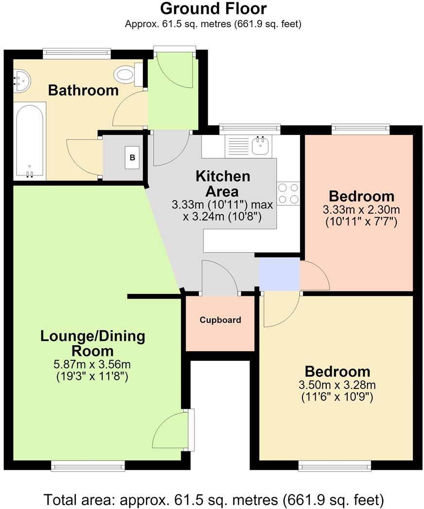 Jubilee Terrace, Ely floorplan