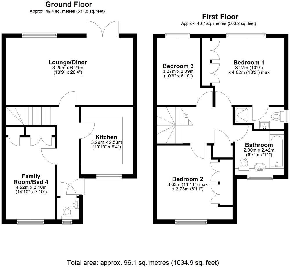 Shackleton Way, Bowbrook, Shrewsbury floorplan