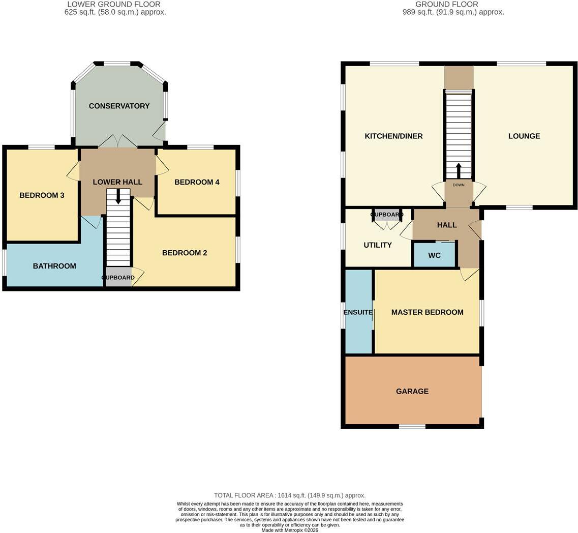 10, Stanwell Drive, Westward Ho! floorplan
