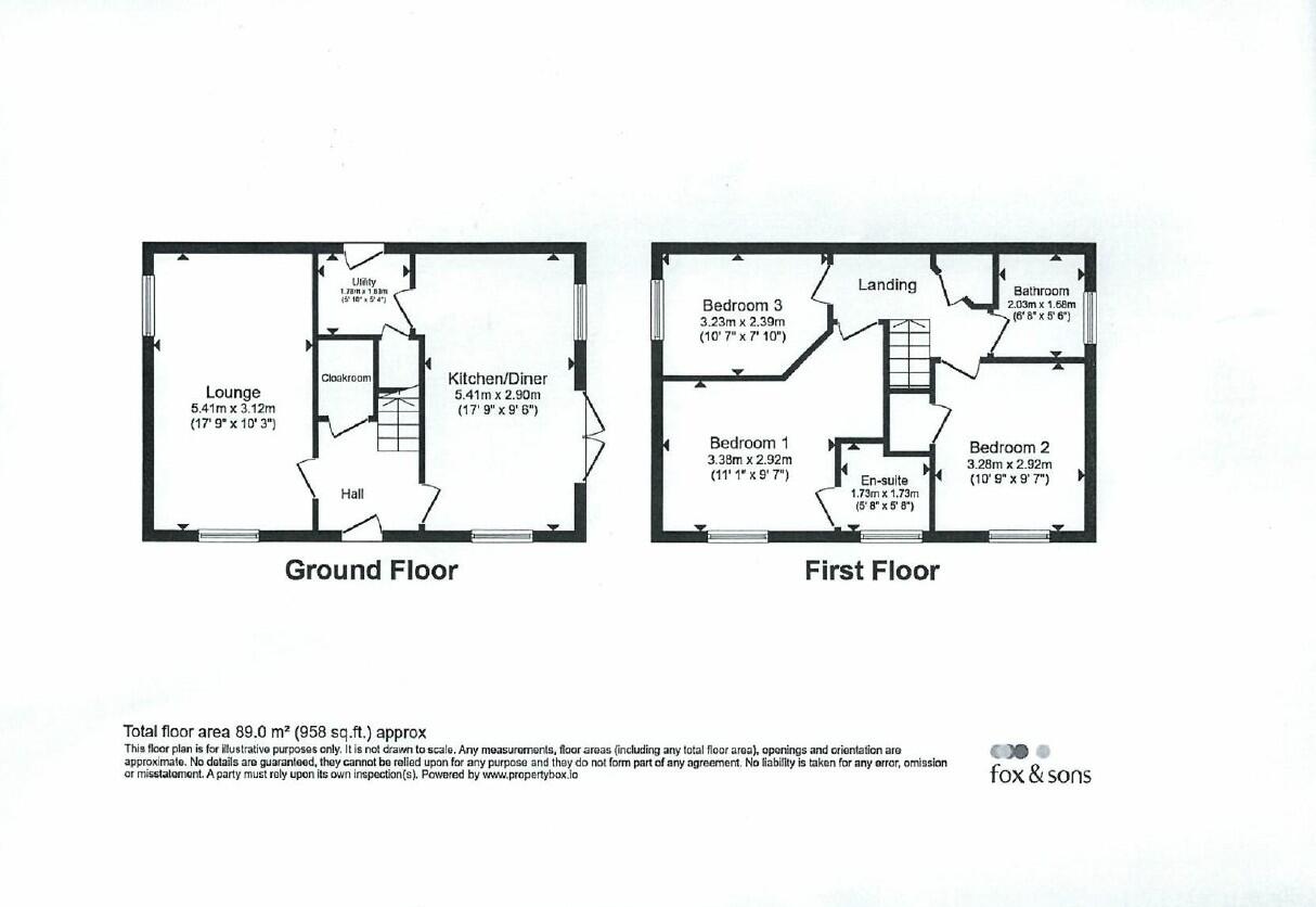 Hann Road, Tiverton floorplan