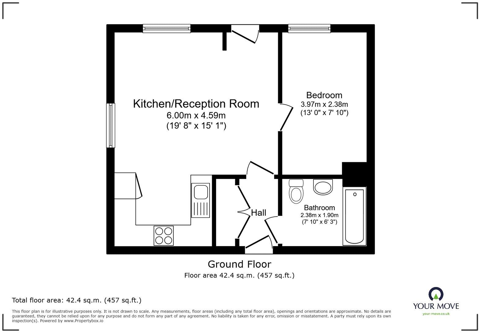 Monson Road, London, SE14 floorplan