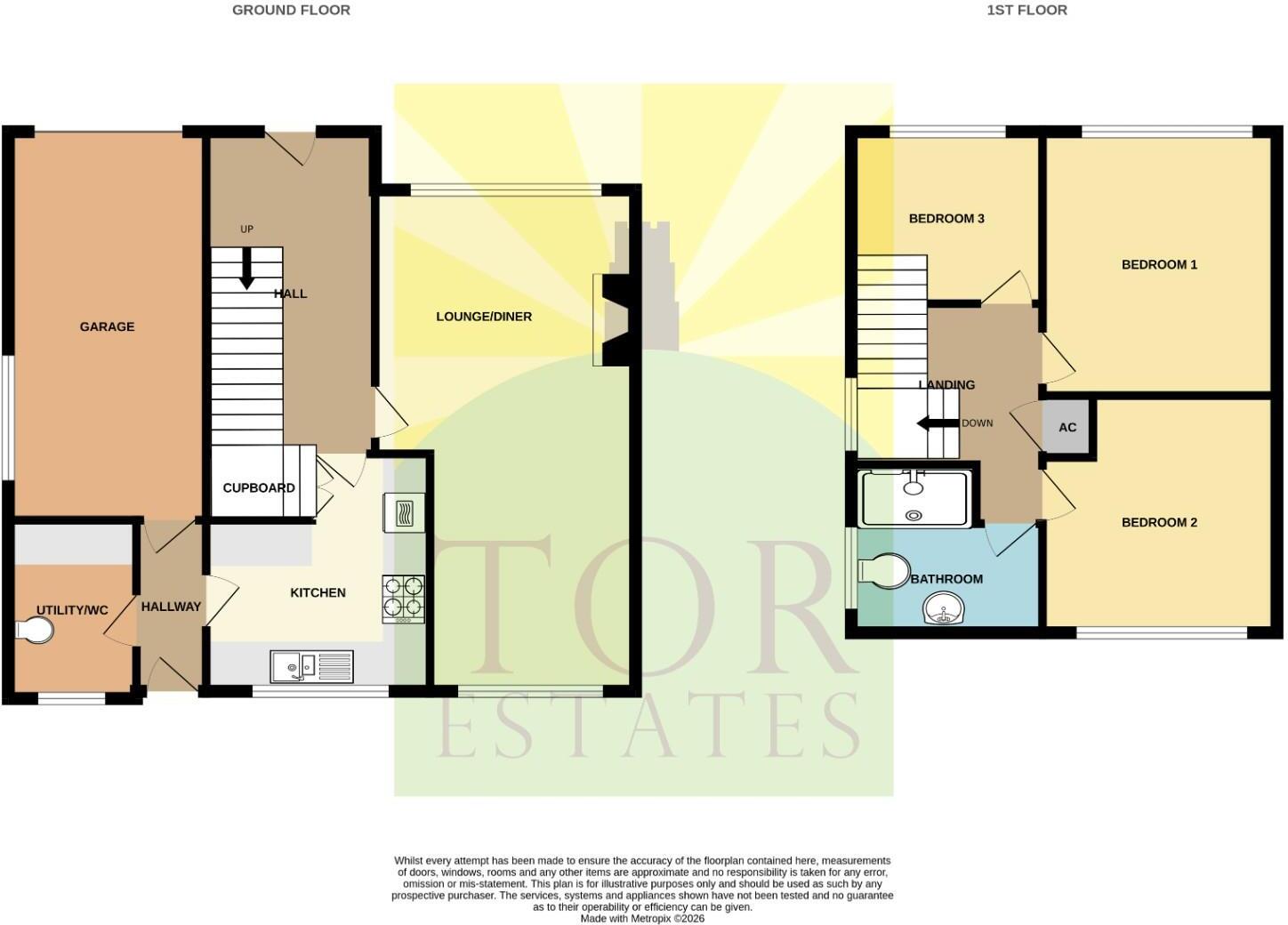 Clemence Road, Street floorplan