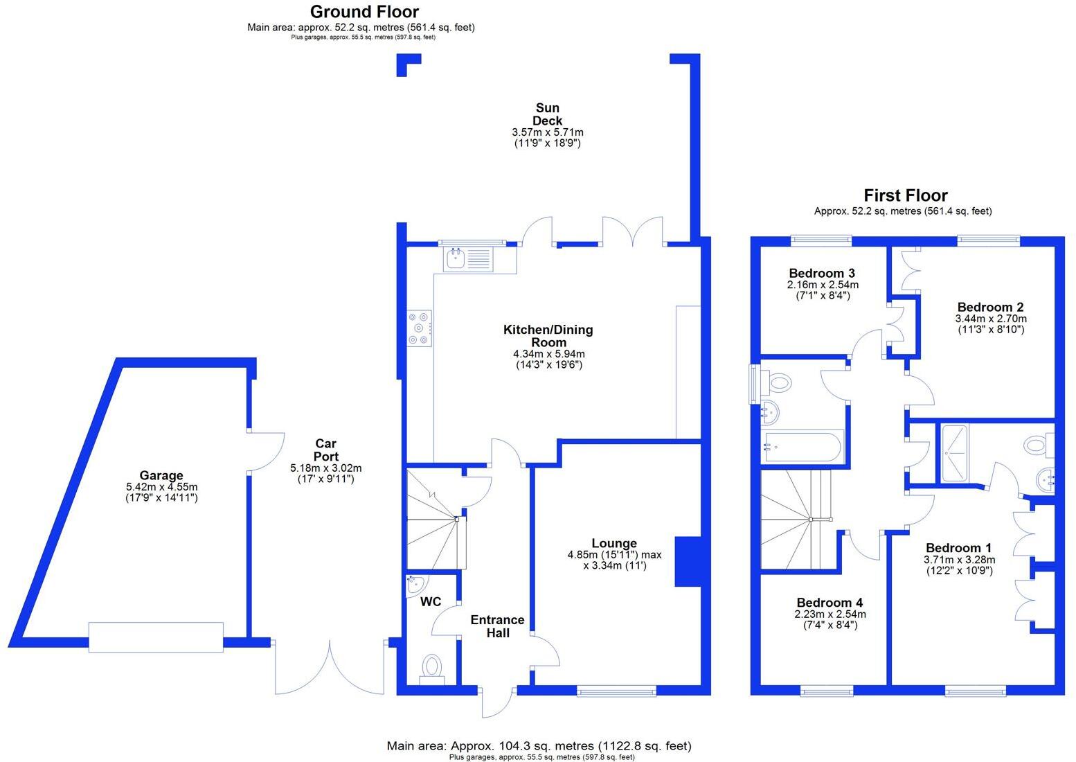 Collier Close, Ely, Cambridgeshire floorplan
