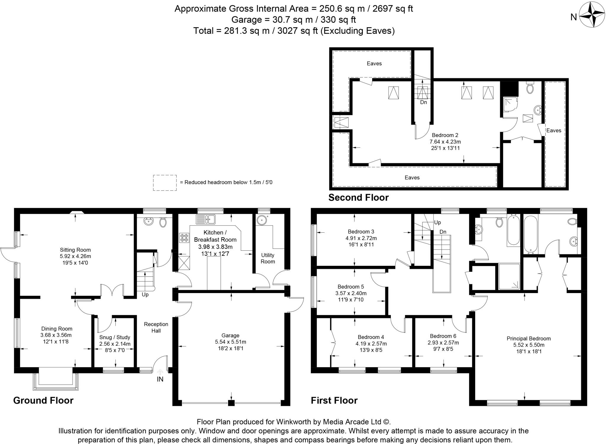 Long Drive, Burnham, Buckinghamshire, SL1 floorplan