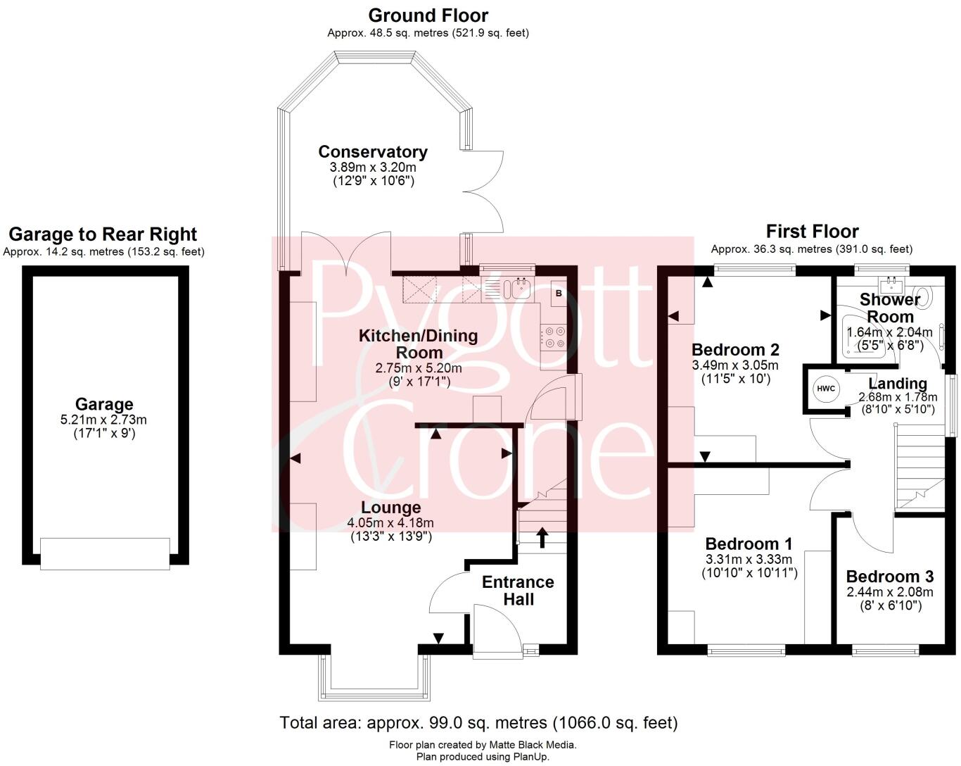 Stretham Way, Bourne, Lincolnshire, PE10 floorplan