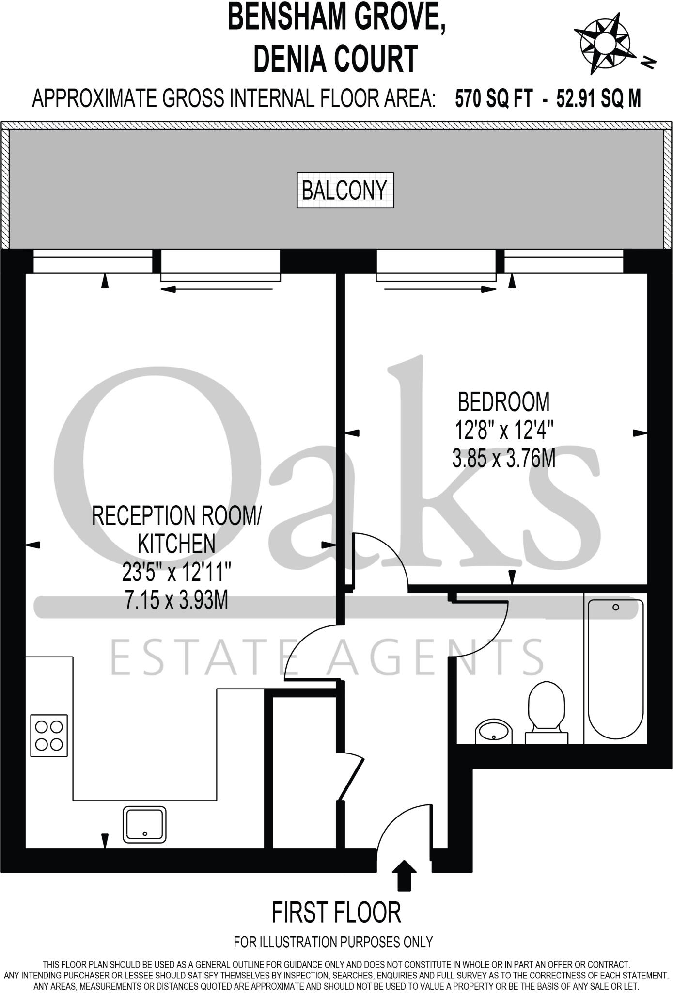 Bensham Grove, Thornton Heath floorplan