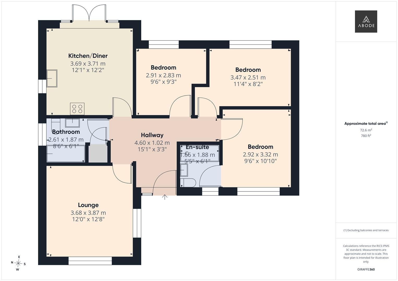 Porters Lane, Findern, Derby floorplan