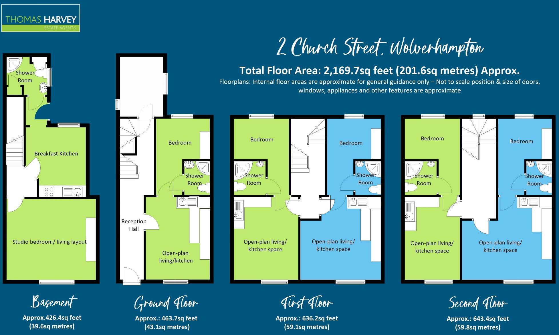 Church Street, Wolverhampton, West Midlands, WV2 floorplan