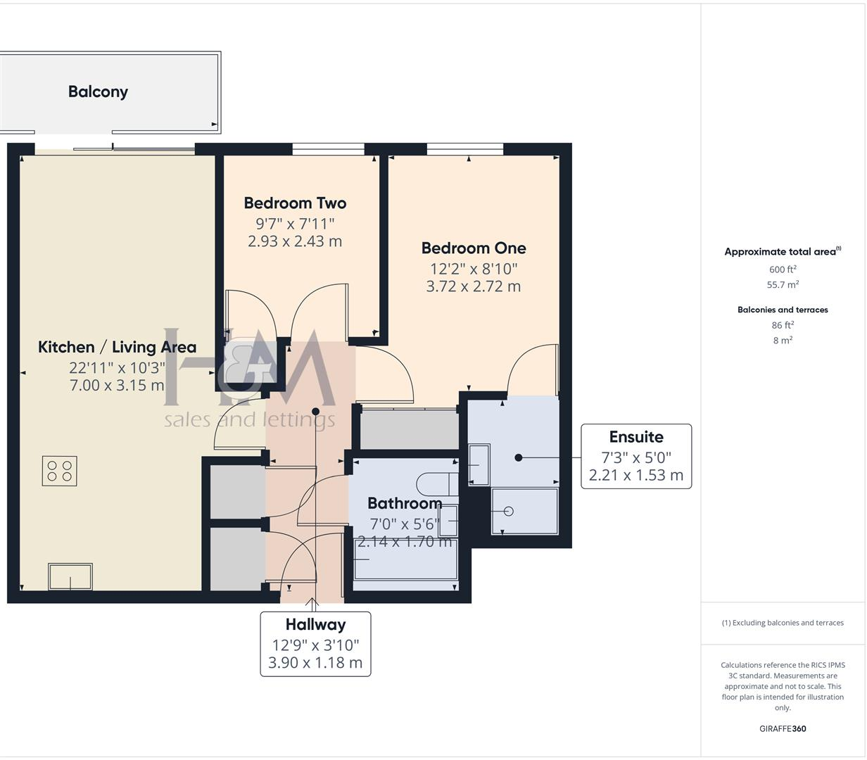 Monument Court, Woolners Way, Stevenage, Hertfordshire, SG1 3AE. floorplan