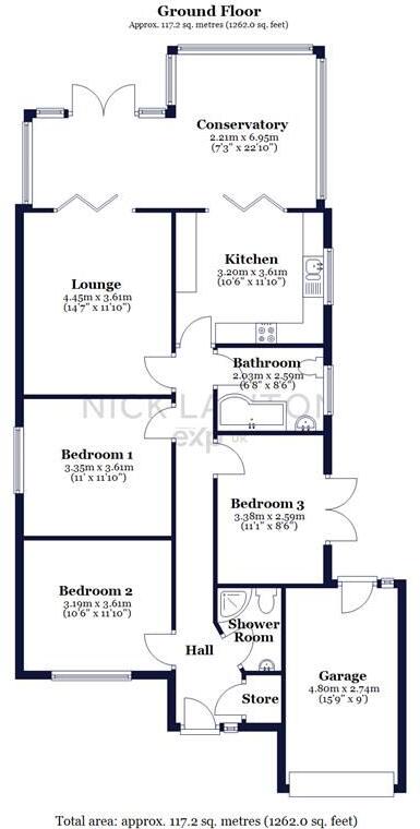 Oakwood Drive, Ravenshead floorplan