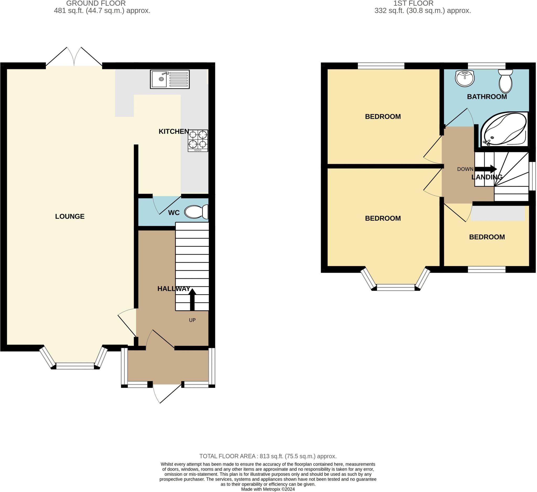 Bromleigh Avenue, Gatley. floorplan