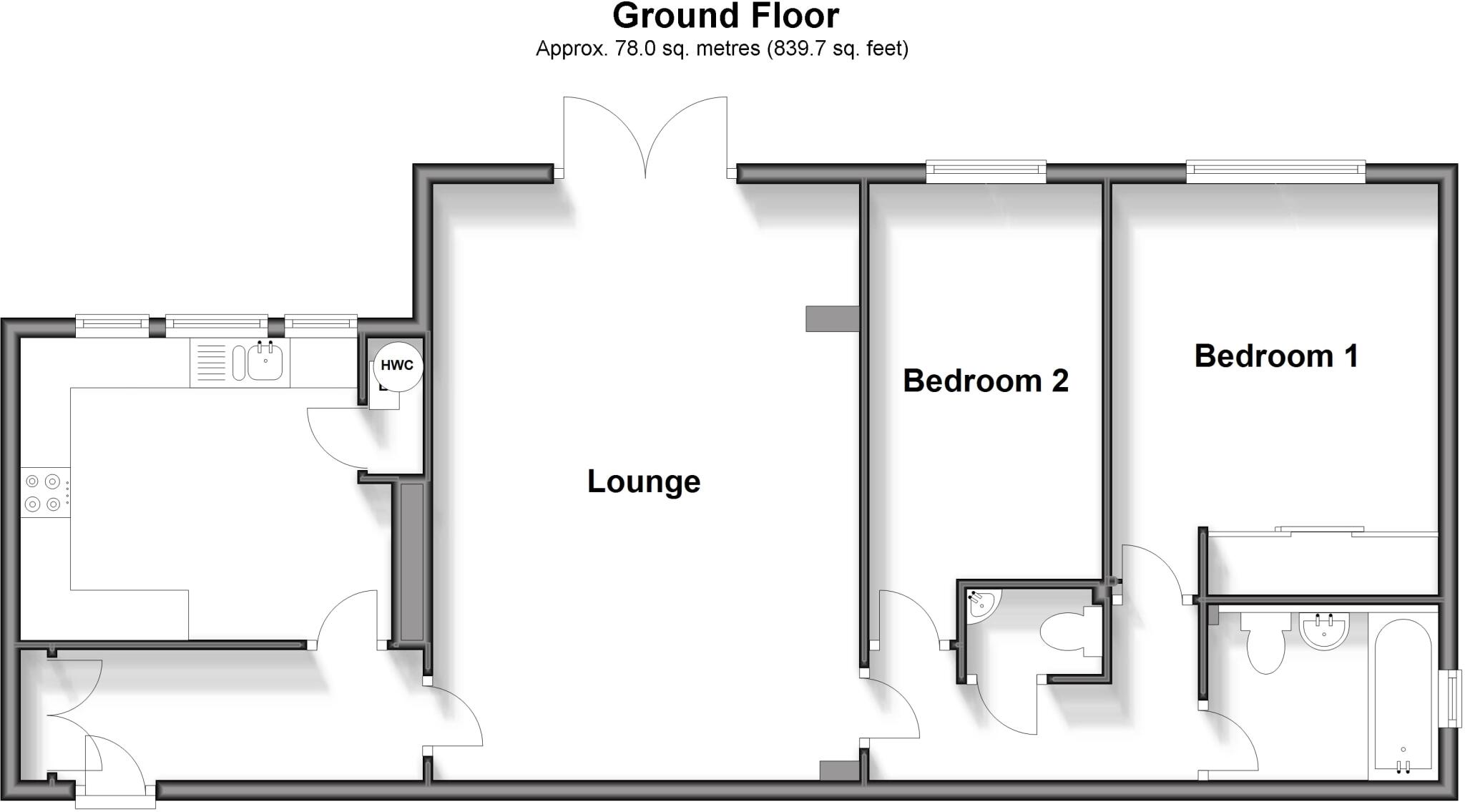 Madeira Road Littlestone TN28 floorplan