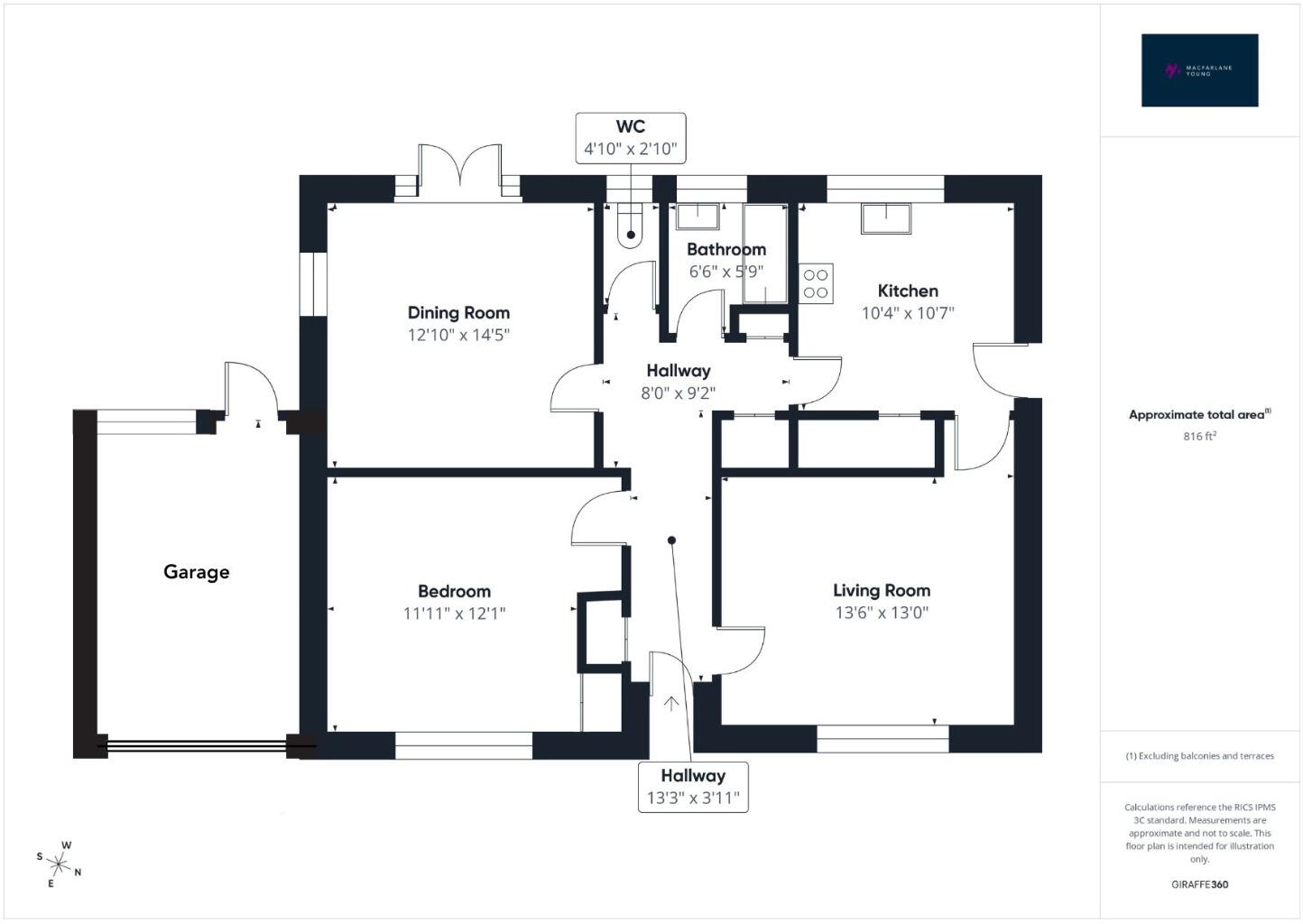 Dundee Drive, Cardonald, G52 floorplan