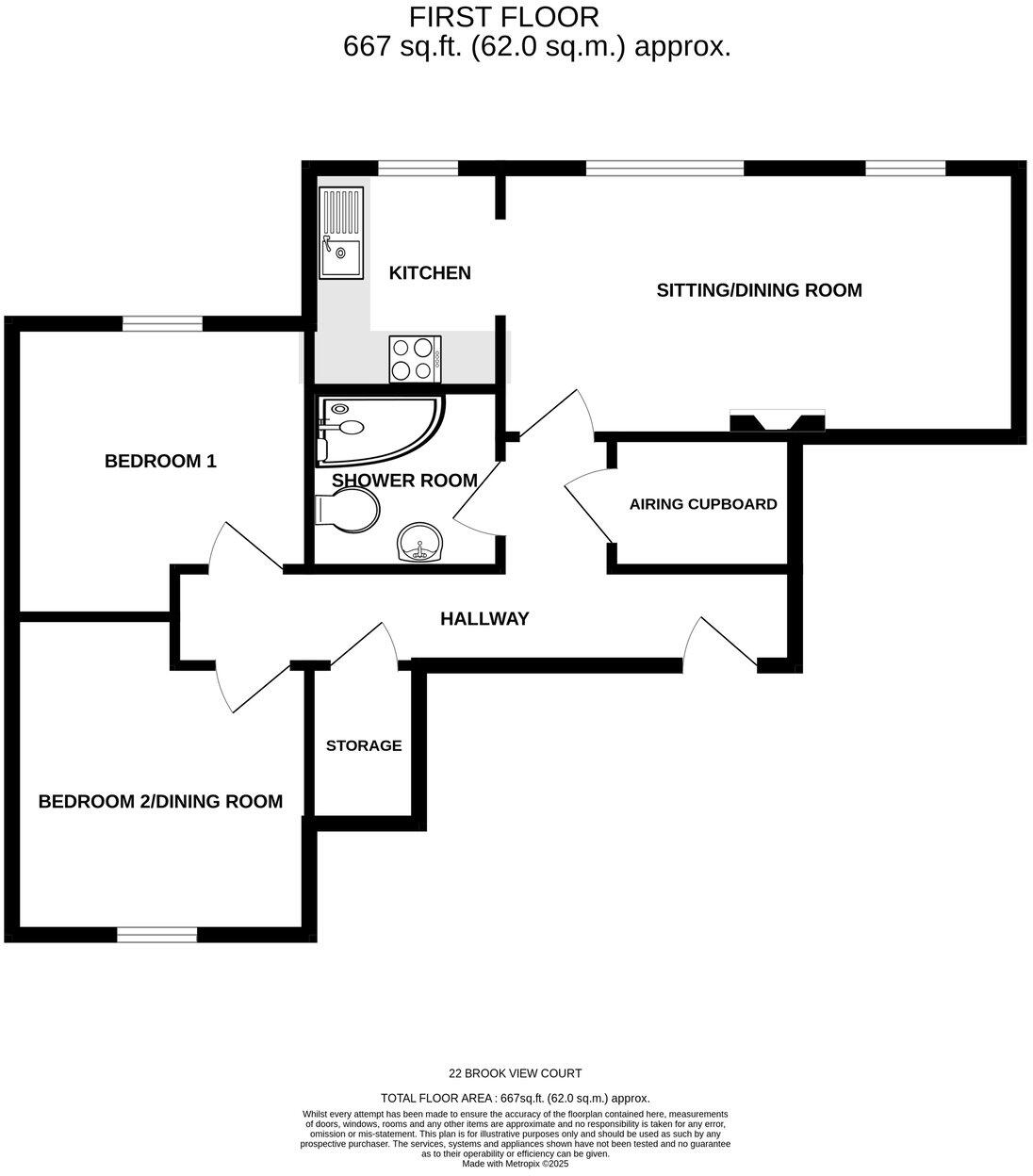 Brook Lane, Alderley Edge, SK9 floorplan
