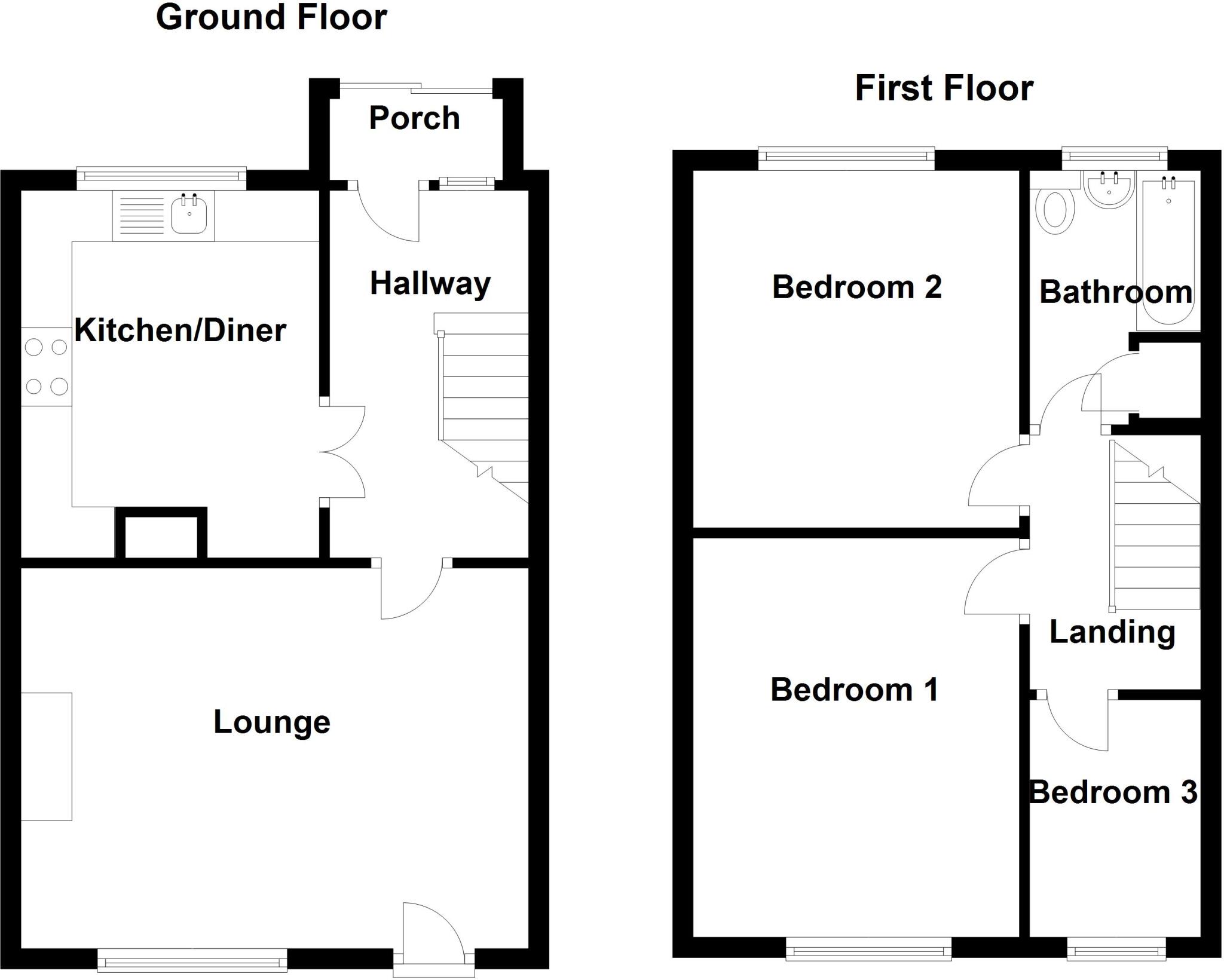 Chantry Close, Melbourne, DE73 floorplan