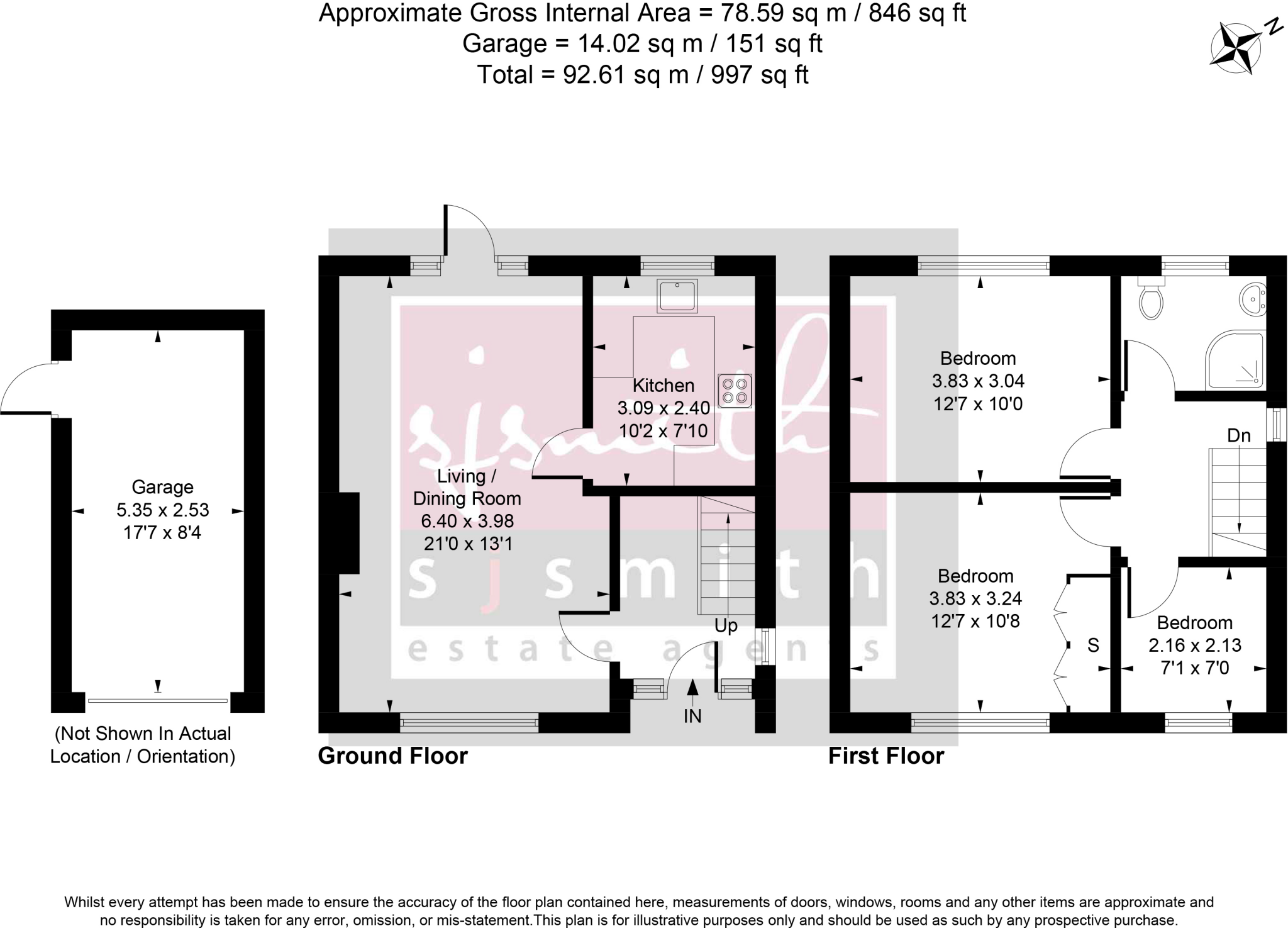 Hamilton Close, Feltham floorplan
