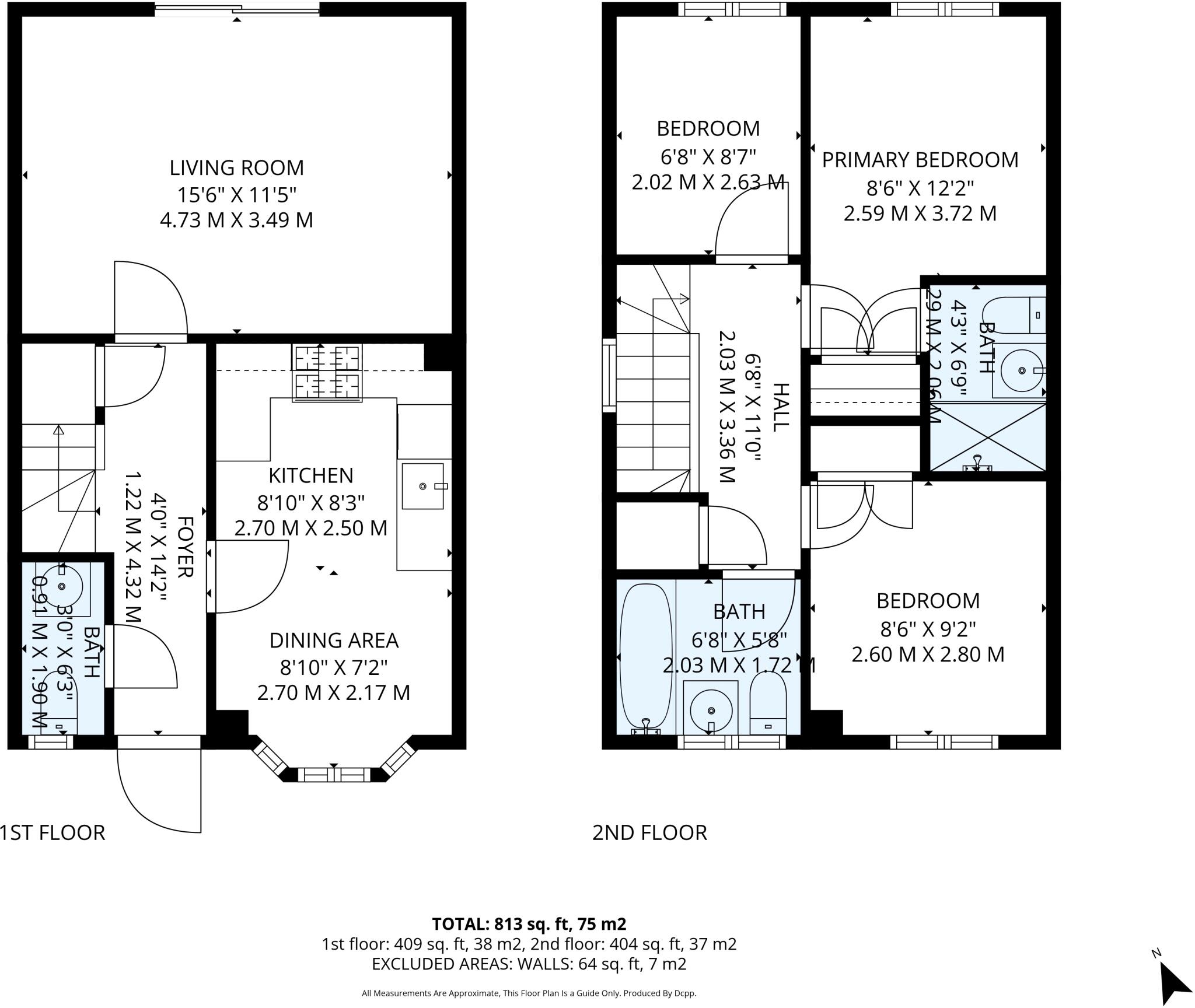 Falcon Grove, Stowmarket floorplan