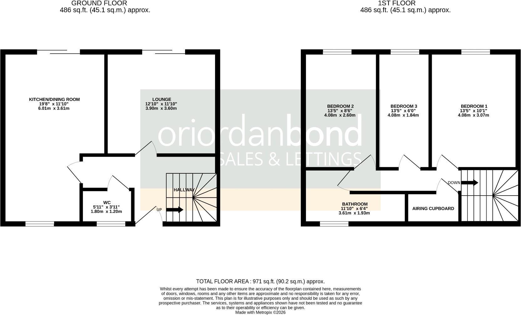 Spenfield Court, Lings, Northampton NN3 floorplan
