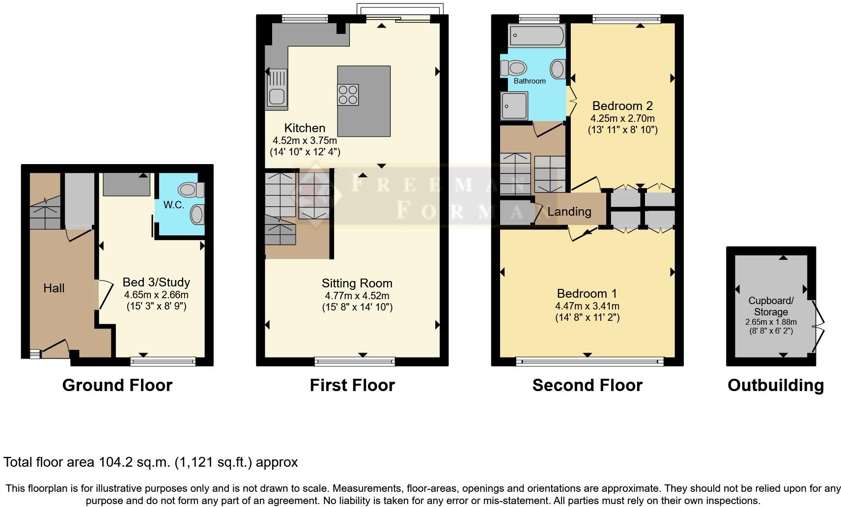 Ashdown Close, Tunbridge Wells, Kent, TN4 floorplan