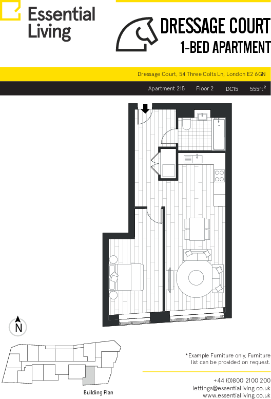 Dressage Court, Three Colts Lane, Tower Hamlets, London floorplan