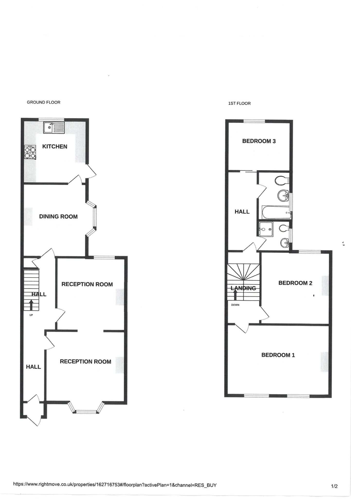 Chestnut Rise, London, SE18 floorplan