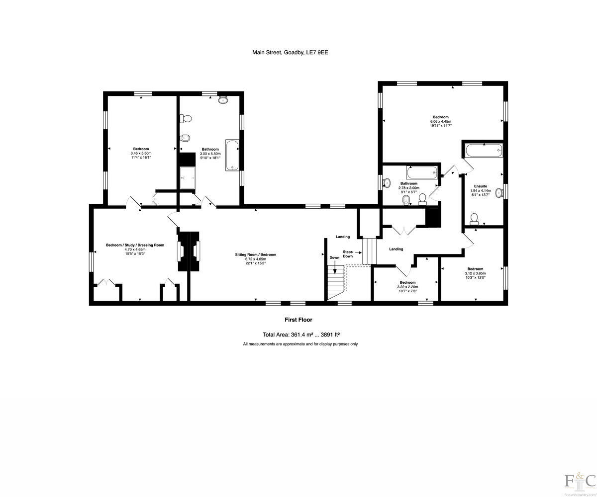 The Street, Goadby, LE7 floorplan