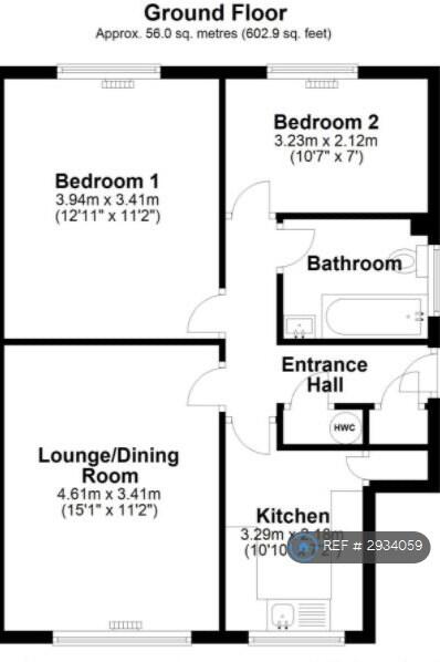 Overbrook Close, Gloucester, GL4 floorplan