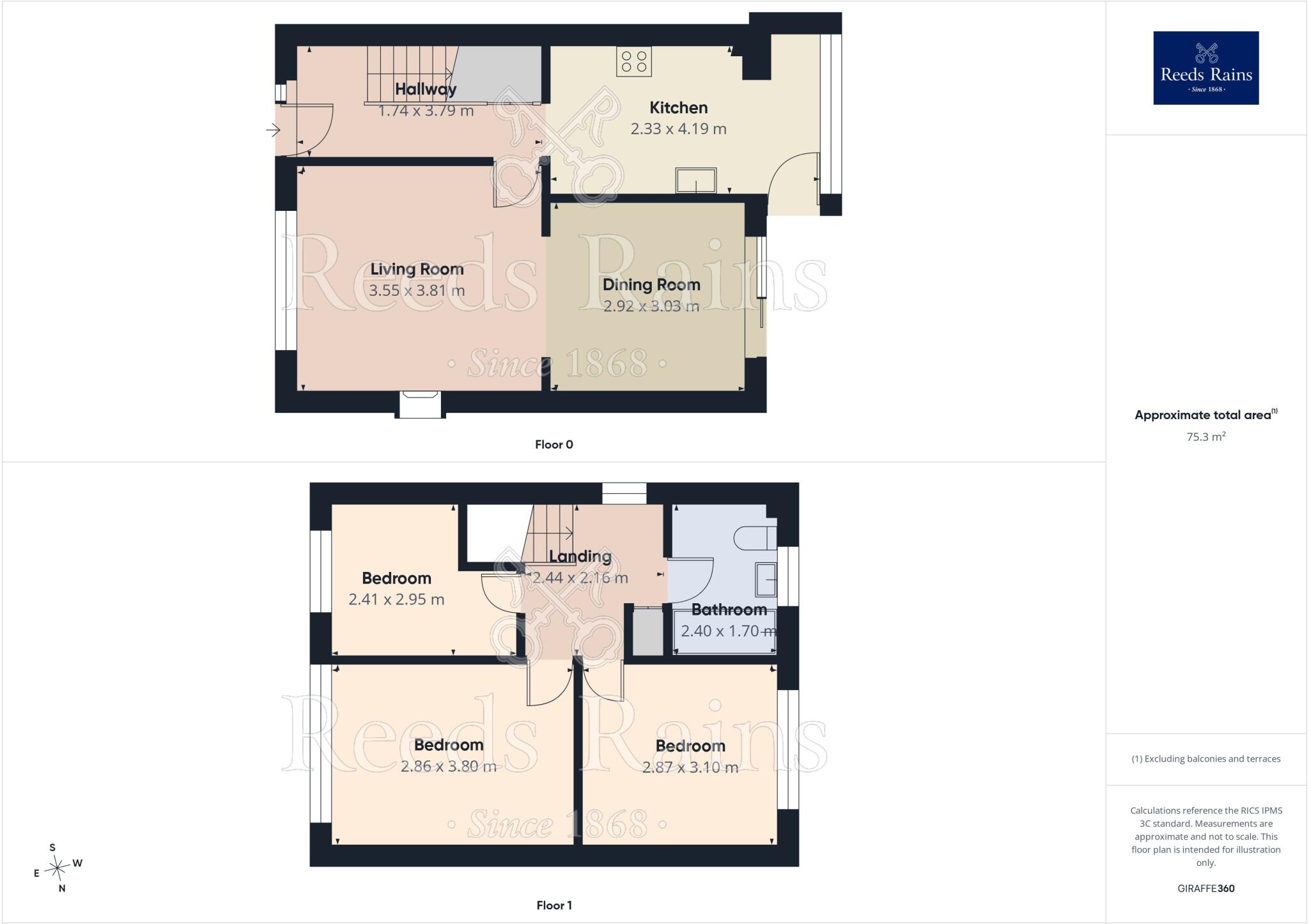 Pildacre Brow, Ossett, West Yorkshire, WF5 floorplan