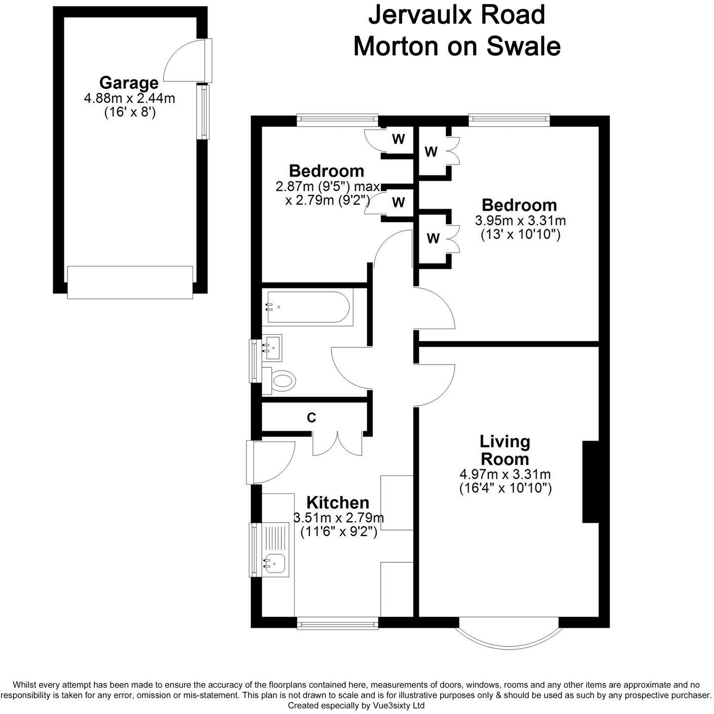 Jervaulx Road,Morton On Swale,Northallerton,DL7 9RA floorplan