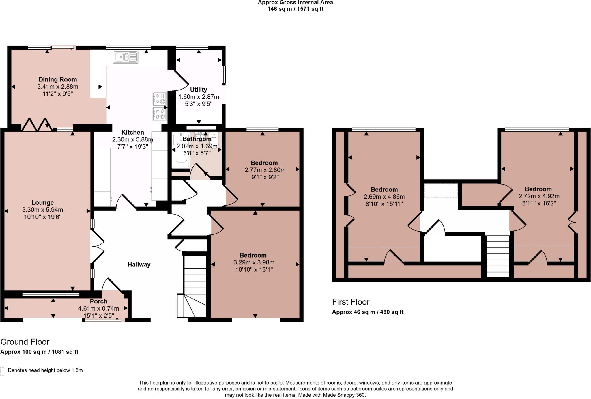 Garnetts, Takeley floorplan