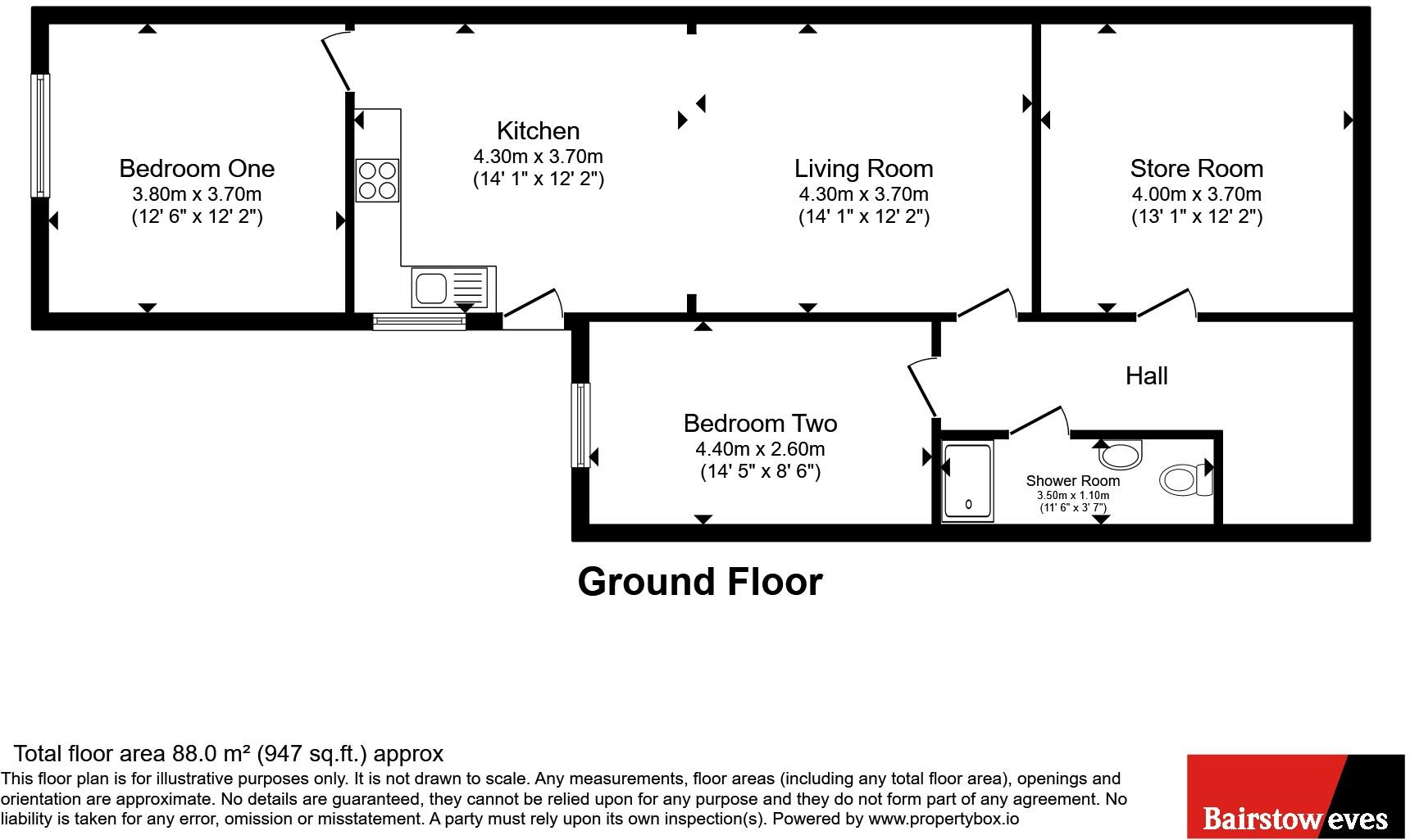 113, Middleton Boulevard, Wollaton, Nottingham, NG8 floorplan