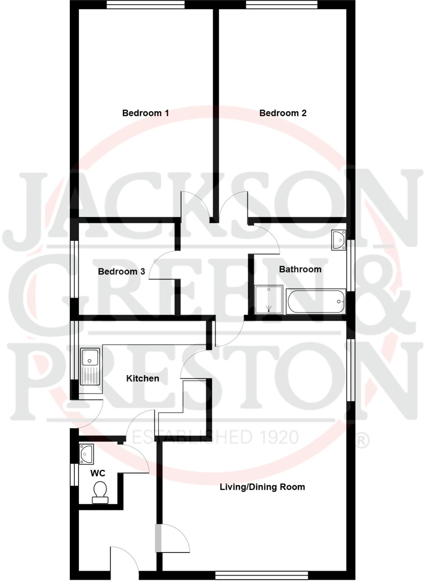 Littlebeck Road, Humberston, DN36 floorplan