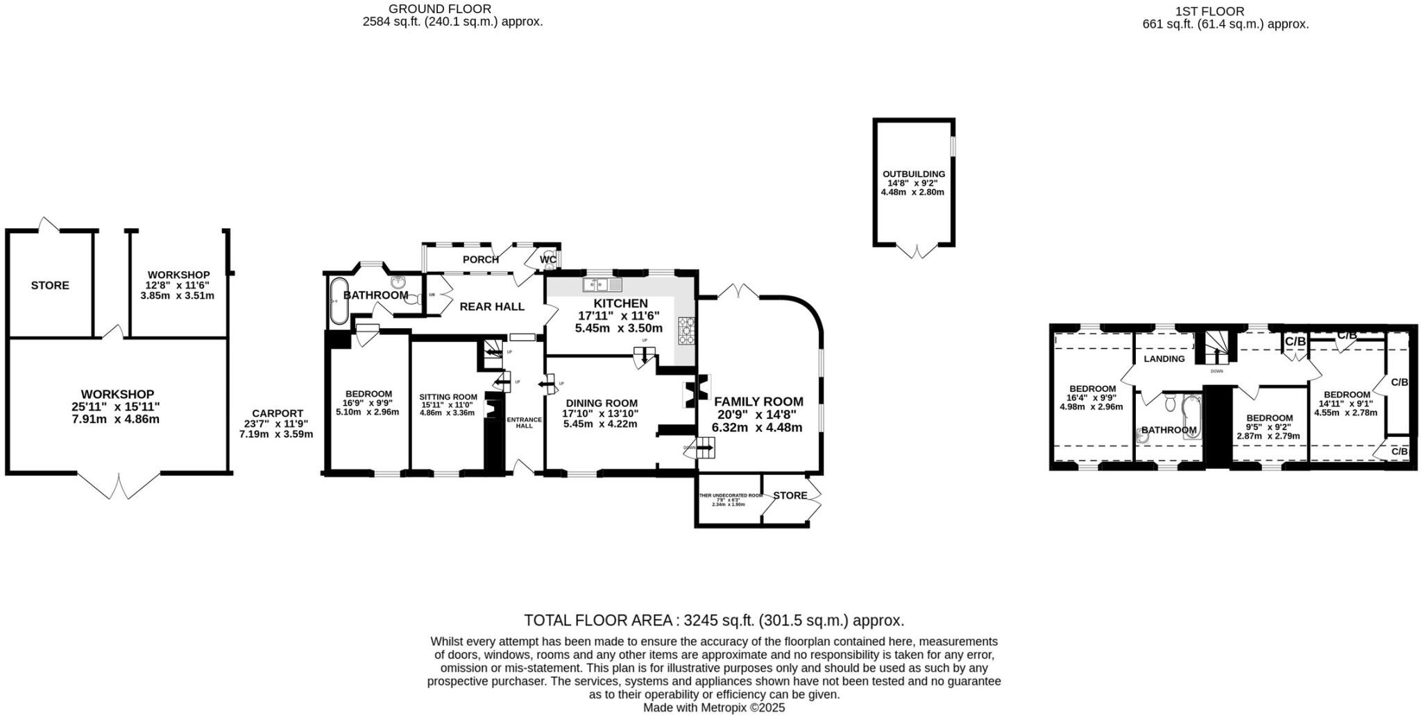 Pit Hill Lane, Moorlinch floorplan