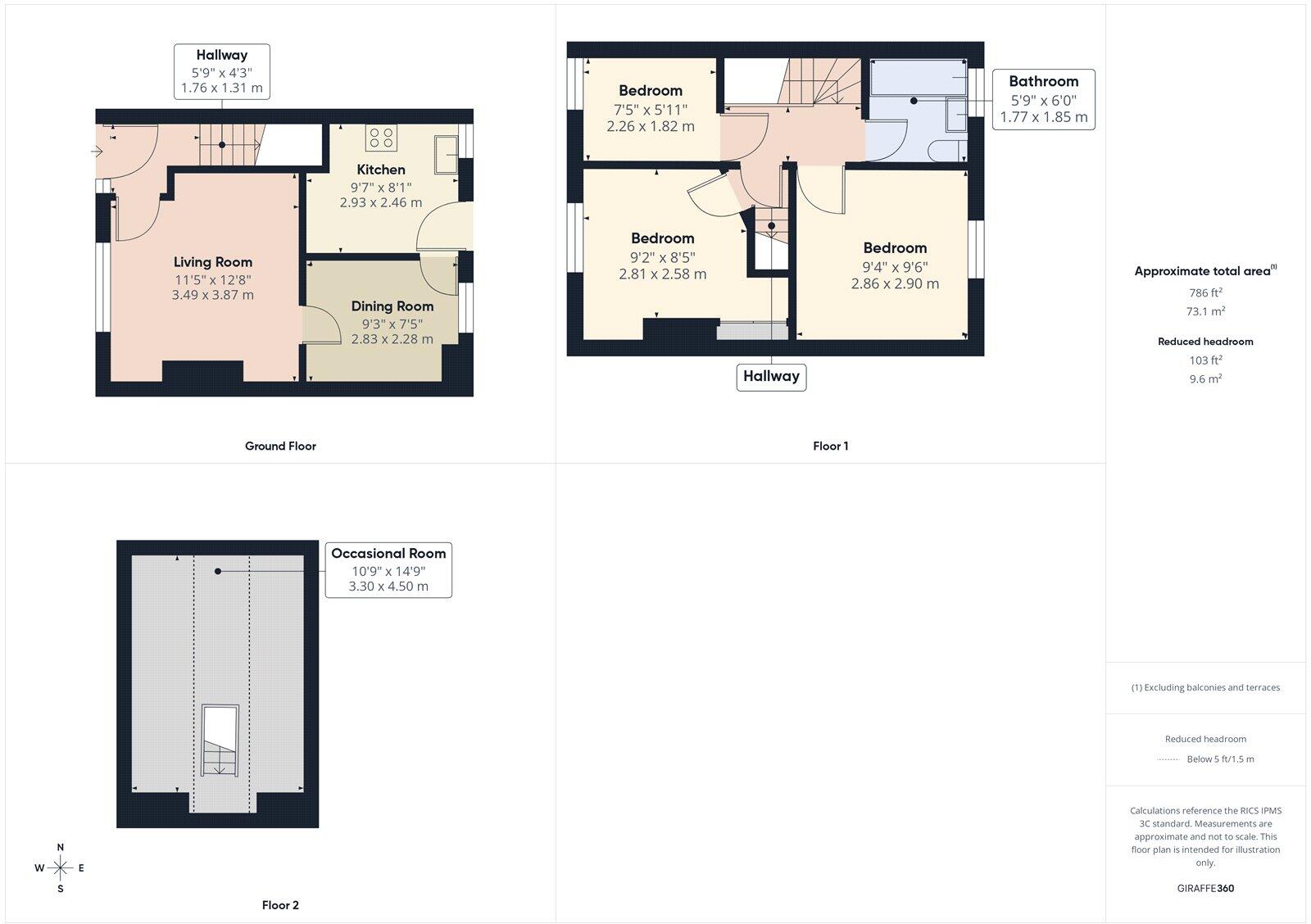 Woodroyd Terrace, Bradford, West Yorkshire, BD5 floorplan