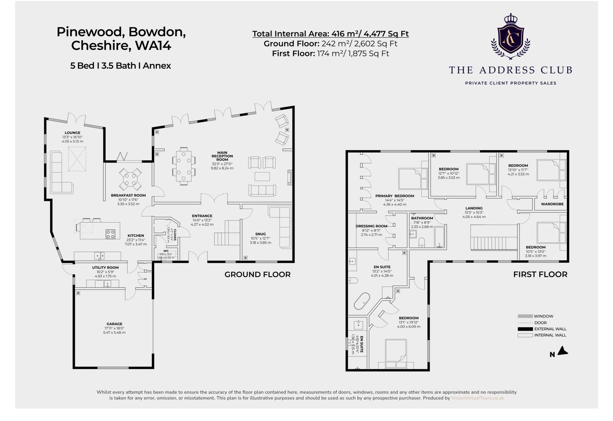 Bowdon; defined by light, gardens & potential floorplan
