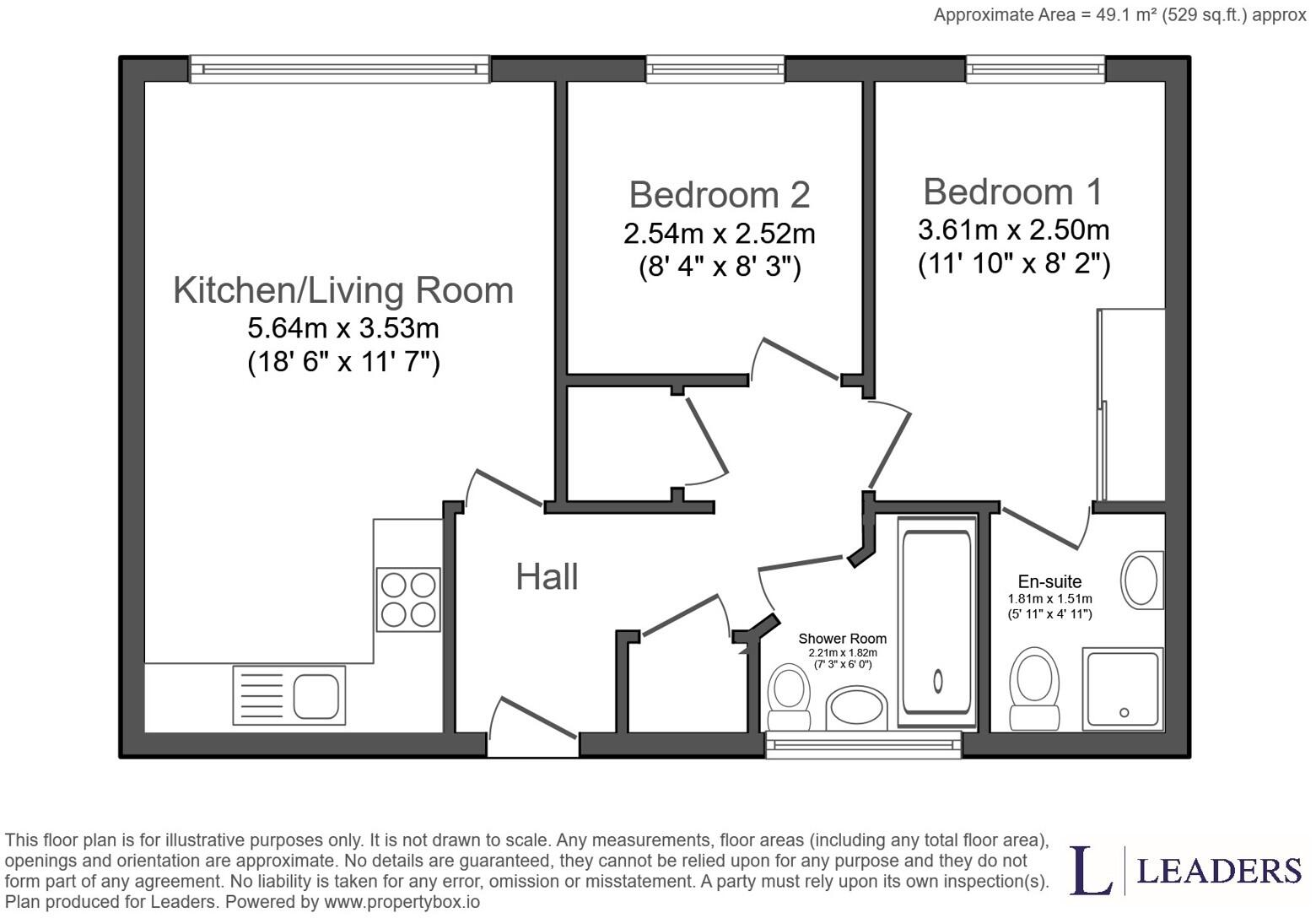 Camp Road, St. Albans, AL1 floorplan