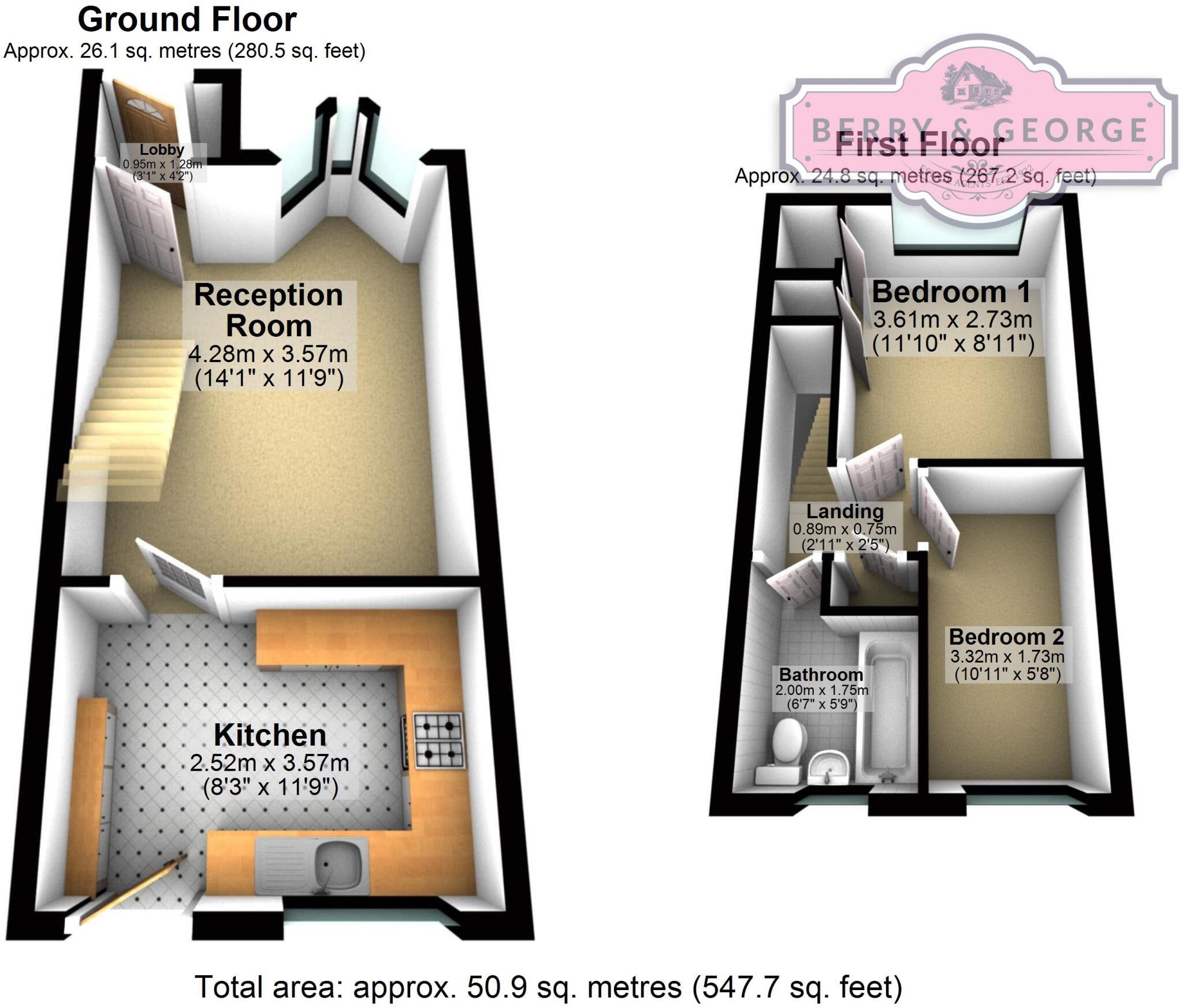 Farm Road, Buckley CH7 2NY floorplan