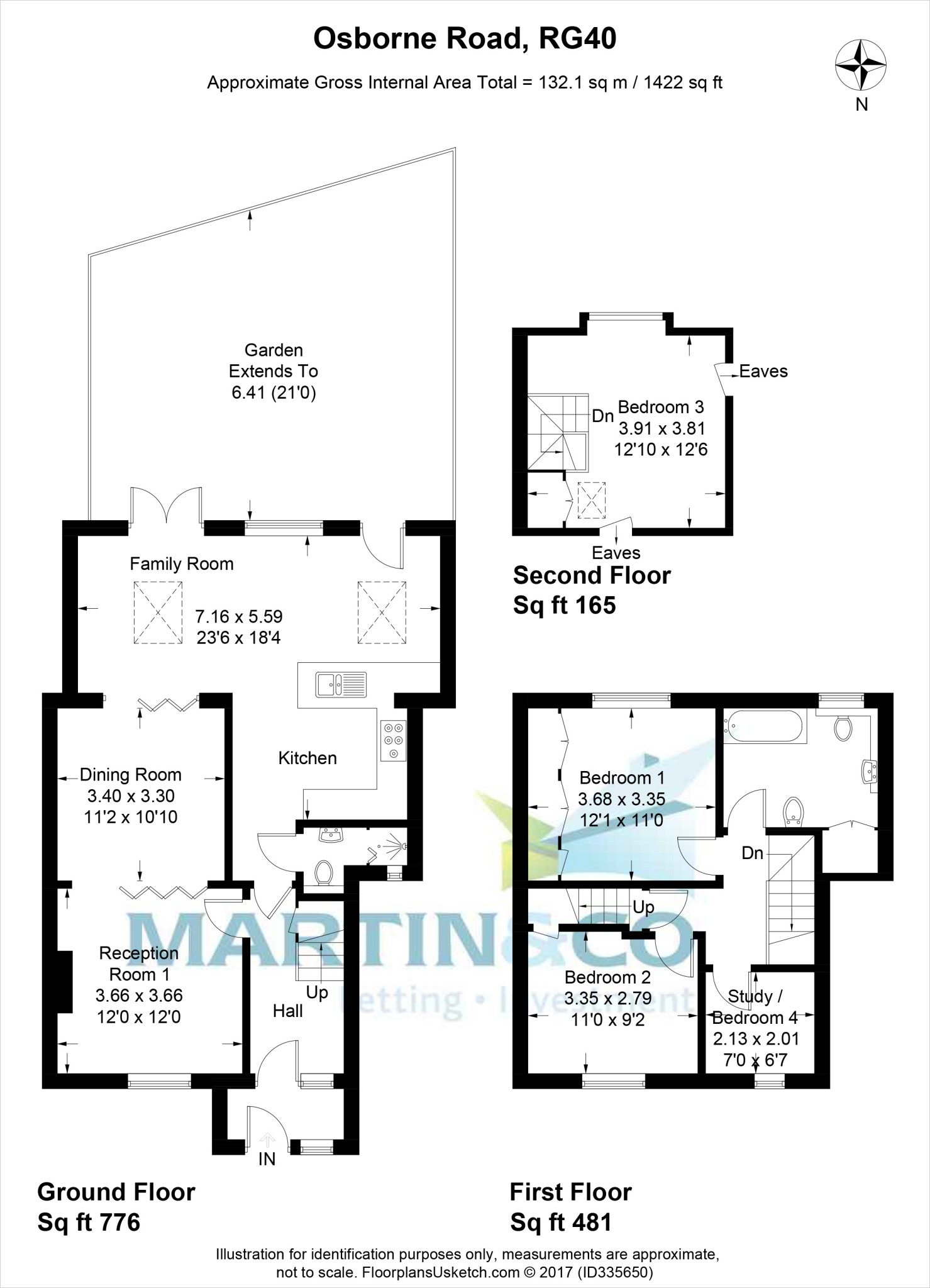 Osborne Road, Wokingham floorplan