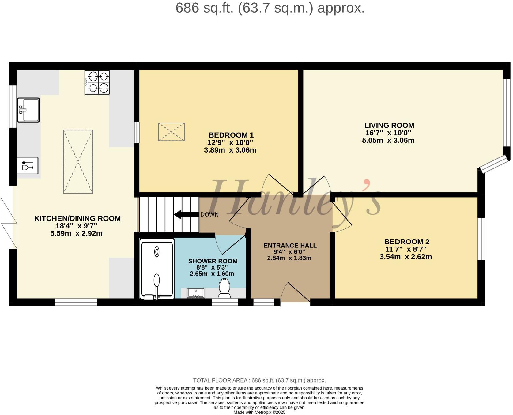 Folly Crescent, Highworth, SN6 7JW floorplan
