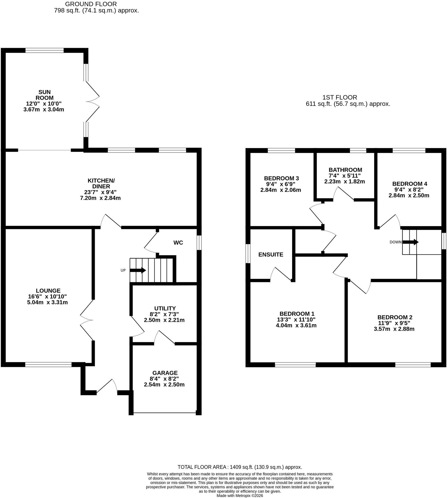 Florina Place, Scartho Top, DN33 floorplan