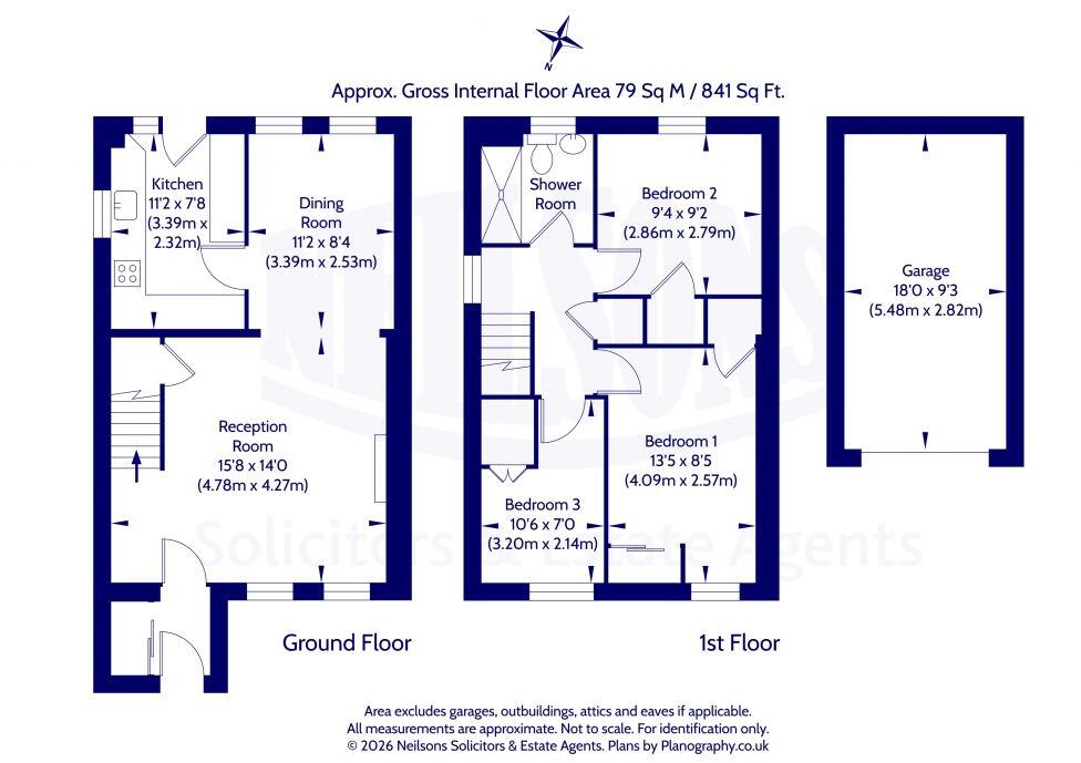 18 Bughtlin Park, Edinburgh, EH12 8UR floorplan