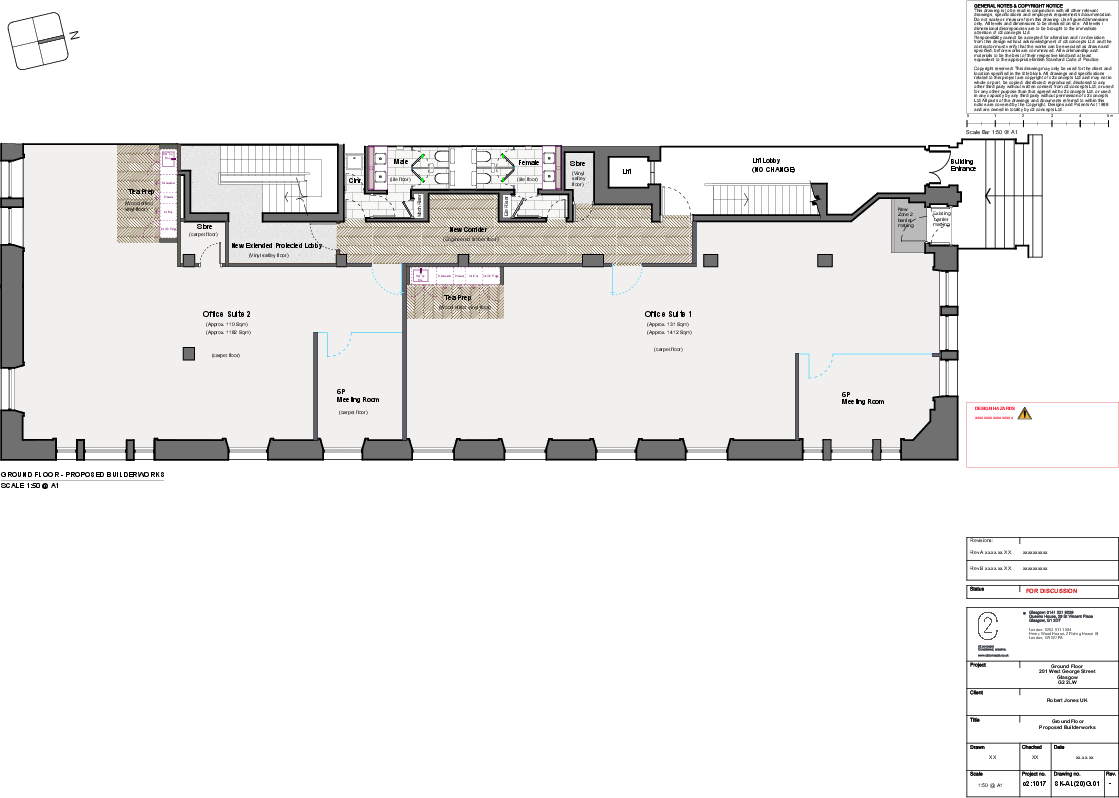Ground Floor - Split Suites