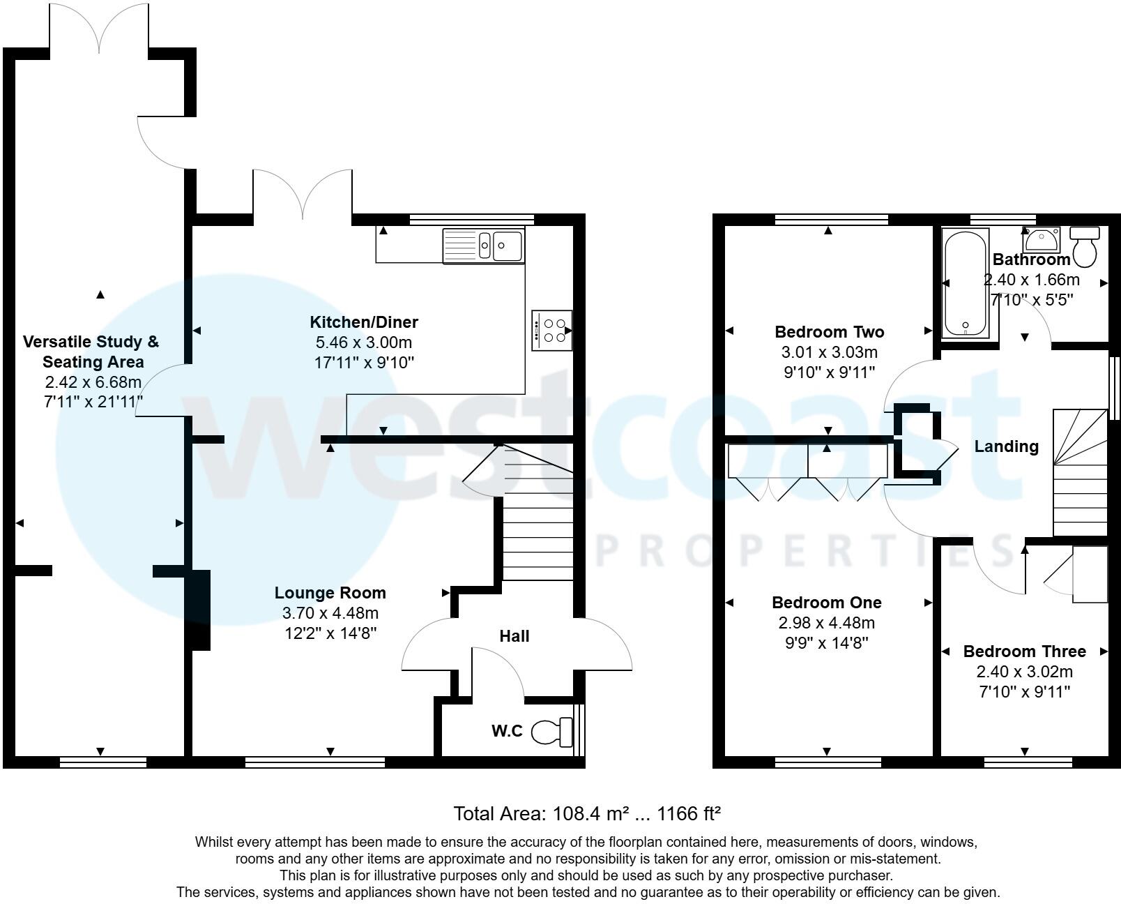 Kingsmead, Nailsea, North Somerset, BS48 floorplan
